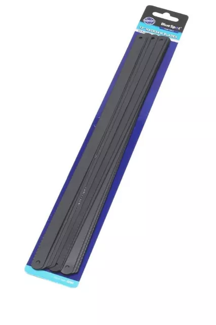 Blue Spot Tools - 10 Pce 300mm (12") Hacksaw Blade Set
