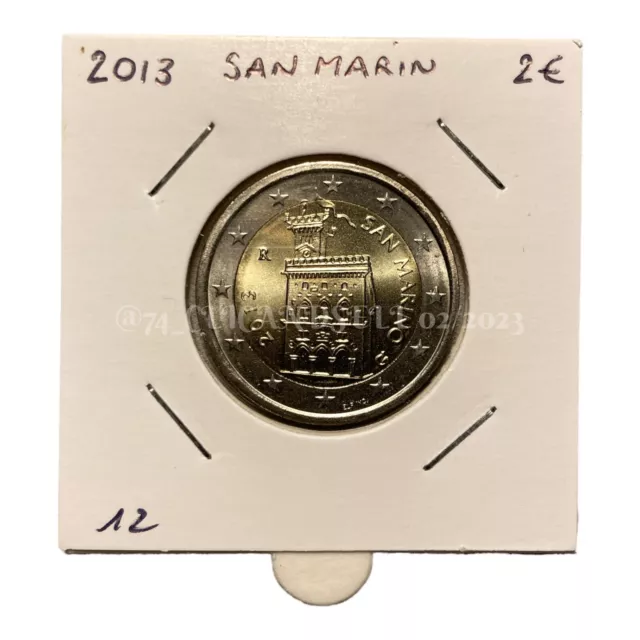 2 euro Saint-Marin 2013 UNC sortie du rouleau