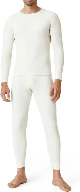 Long Johns Bottoms Thermal Underwear Mens Fleece Lined Leggings Under Wear  Pants