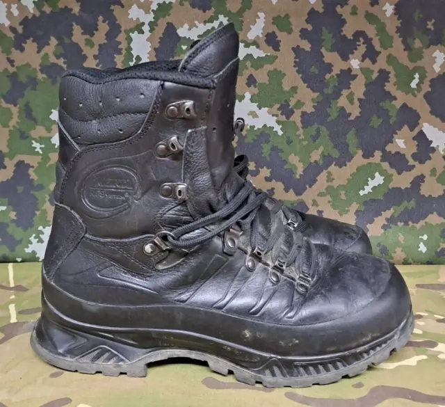 MEINDL GERMAN ARMY Military SF Issue Black Leather Gore-Tex Combat ...