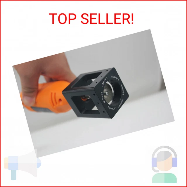 tenluno Tungsten Sharpener Grinder Head TIG Welding Tool with 10X 25mm Double Di