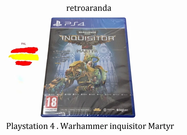 Playstation 4 . Warhammer 40000 Inquisitor Martyr - Nuevo
