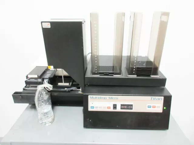 Titan Multidrop Micro Microplate Liquid Handler & Titertek 384 Dispenser 96 832