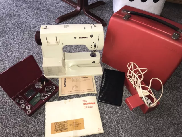 bernina sewing machine Red Case