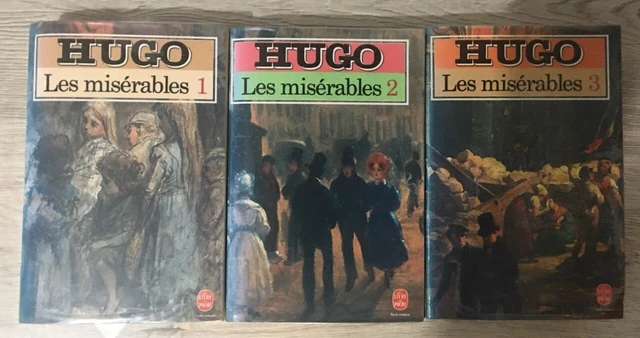VICTOR HUGO LES MISERABLES TOMES 1 à 3 LIVRE DE POCHE EUR 2,00 ...