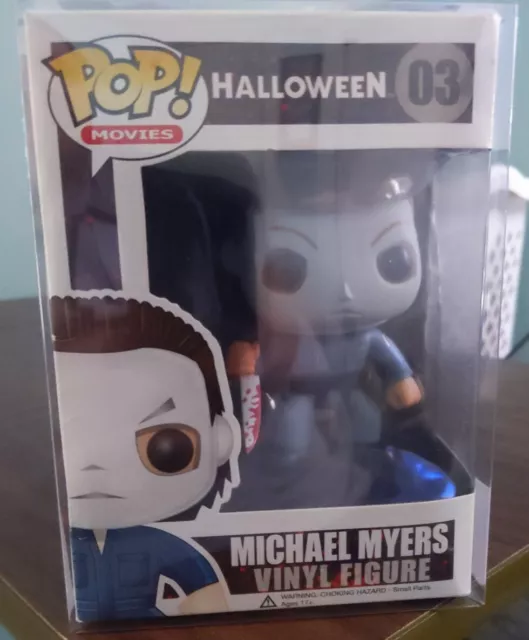 Funko Pop! Halloween - Michael Myers w/ Bloody Knife #03 with protective case!!!