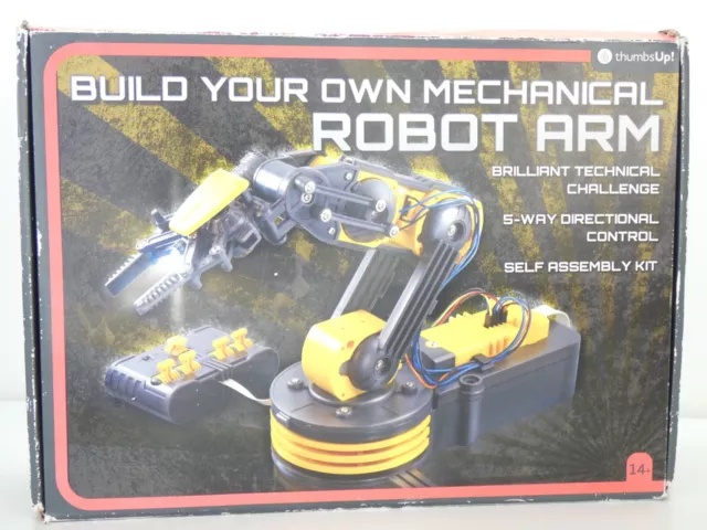 Build Programmable Robotic Arm Constructor Education Technical Assembly Toy Game