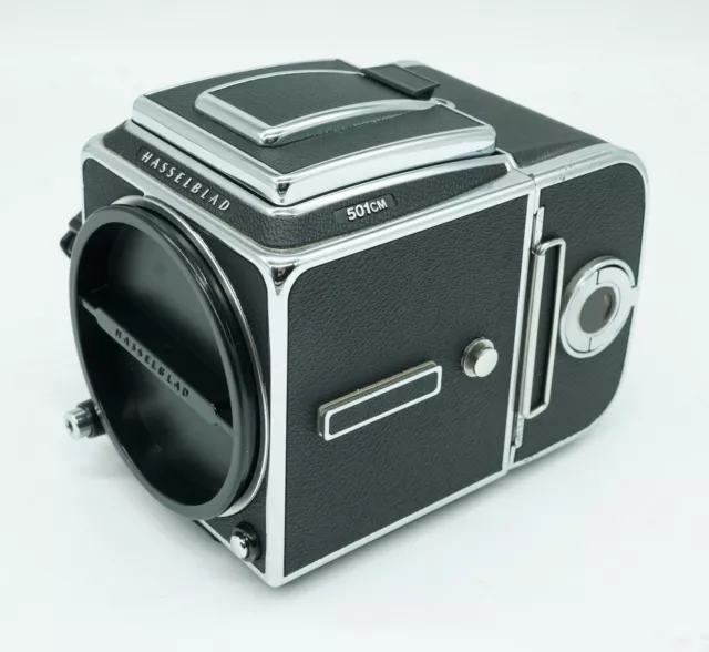 Hasselblad 501CM with a12 magazine acute matte D