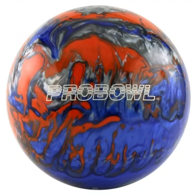 Pro Bowl Bowling Ball Polyester - Space Ball Spare Blue/Orange/Silver