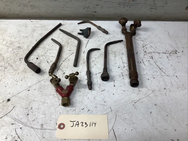 Victor Brazing Torch And Tip Lot