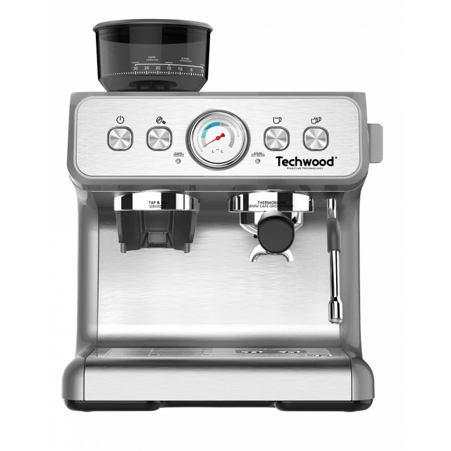 Cafetière Expresso Avec Moulin à Café 15 bars 1500W  avec Broyeur à grains / HQ