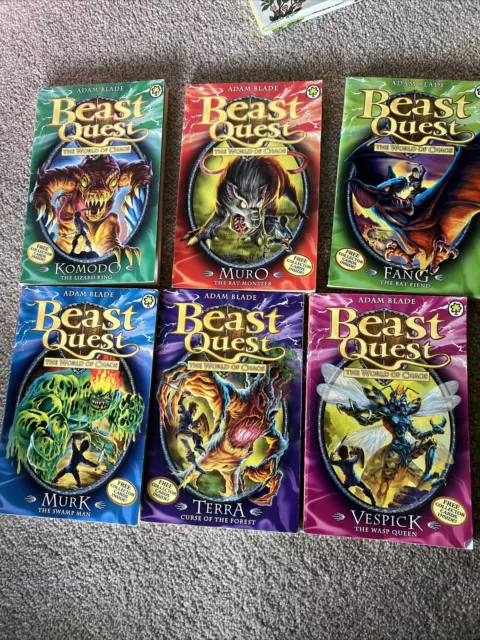 The World of Chaos (Series 6 Set) 6 Books 31, 32, 33, 34, 35, 36