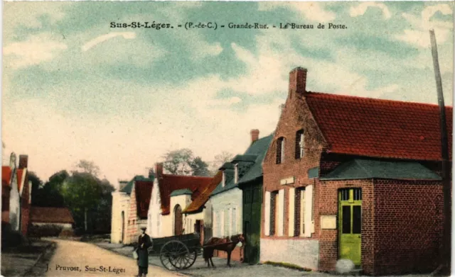 CPA AK SUS-St-LEGER Grande Rue - The Post Office (376170)