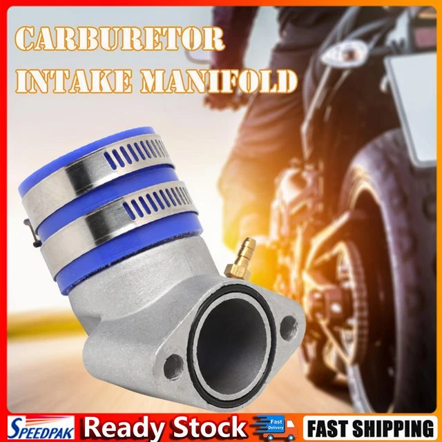 Carburetor Frosted Intake Manifold Boot Adapter for GY6 150cc Engine Scooter ATV