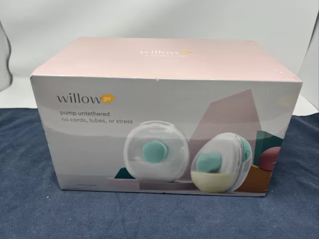 Willow Go Wearable Double Electric Breast Pump Kit BRAND NEW SEALED IN BOX