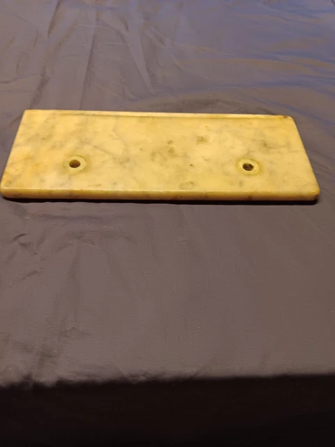 Original NCR Brass Cash Register #313 Marble Coin Shelf