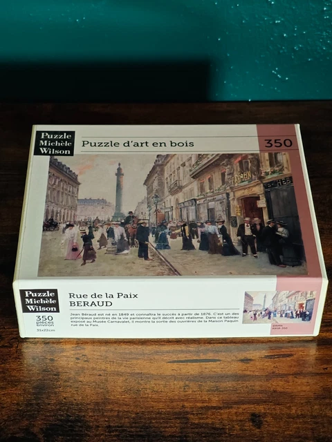 Puzzle D'art Michele Wilson "Le Berger Tapisserie" - 60 Pièces En Bois, Complet - Occasion