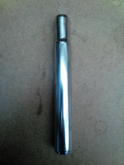 Tige De Selle Alu Vintage 26.2 Mm - 95 Gr - Longueur 225 Mm - Pour Pièces