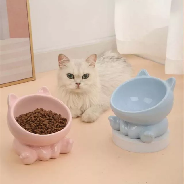 Puppy Kitten Pet Feeding Bowl Water Feeder Container Cat Food Bowl Pet Supplies