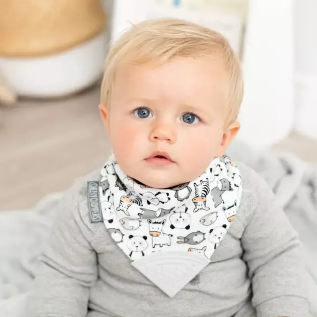 Cheeky Chompers Lätzchen für zahnende Babys und Kleinkinder - Bandana Lätzchen 2