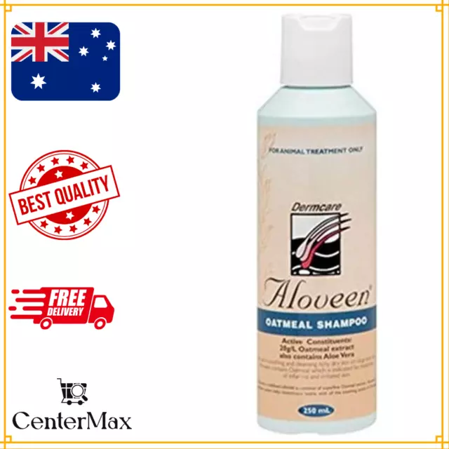 Dermcare Aloveen Dog Shampoo Aloe Vera and Oatmeal 250ML