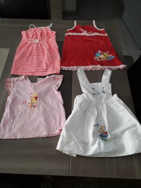 LOT   VÊTEMENTS BÉBÉ FILLE  18 mois