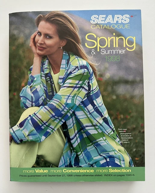 VINTAGE SEARS CANADA Catalog Spring And Summer 1998 35.00 PicClick CA