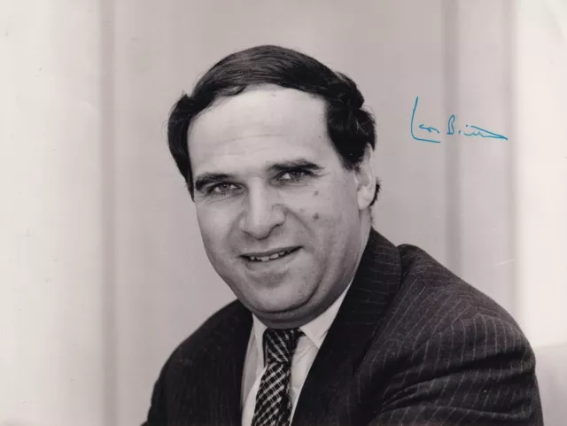 Leon Brittan autograph hand signed photograph original politic Conservative