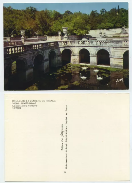 56267 - Nimes - Le Jardin de la Fontaine - old postcard
