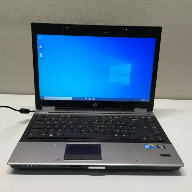 HP ELITEBOOK 8440P INTEL CORE I5 M560 @ 2.67 GHz 4GB RAM 256GB SSD Win 10 Pro