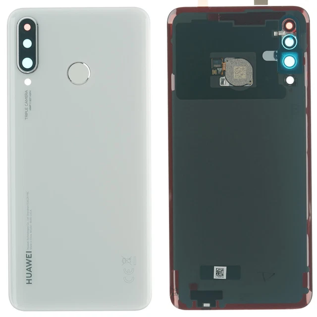 Huawei P30 lite Coque Arrière Boîtier D Lentille de la Caméra Pearl Blanc