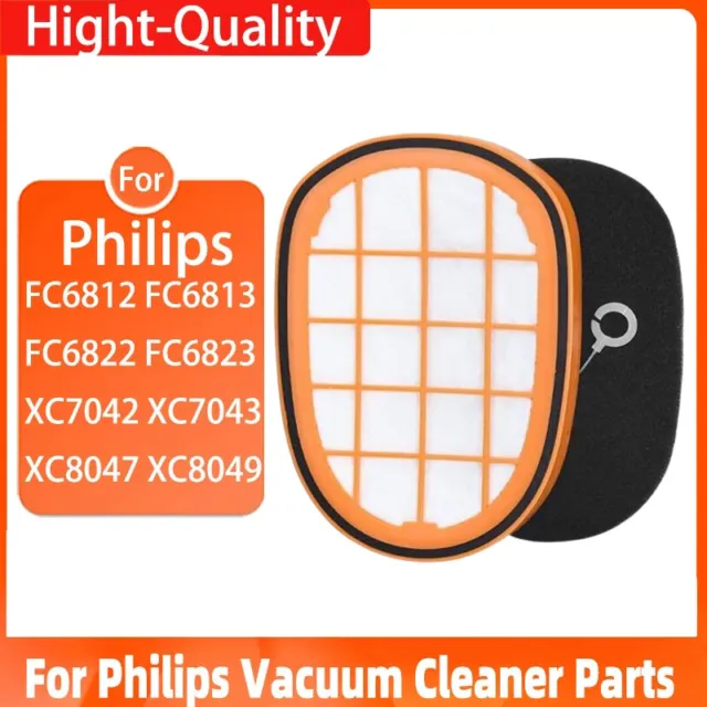 Filter Kit Suitable For Philips FC5005/01 FC6812 XC8043 SpeedPro Max 7000 8000