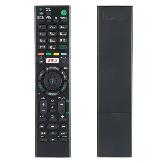 Remplacement De La Télécommande 2pcs Home TV Pour KDl - 43w808c Rmttx100 KD