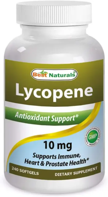 Best Naturals Lycopene 10Mg Softgel, 240Count