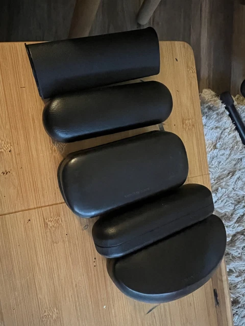 Designer Eyeglass Sunglass Cases Lot Of 5  HARD CASES, Prada, Oakley,