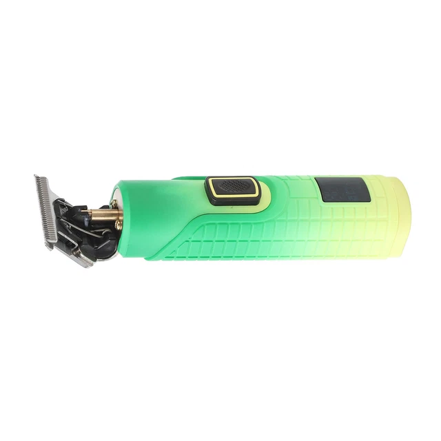Hair Clipper Rechargeable Trimmer With LCD Digital Display Oil Head Engraving