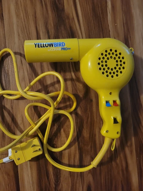 Conair Pro Yellow Bird Hair Dryer
