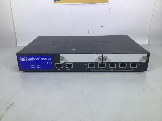 Juniper Networks SSG20 256MB Firewall Security Gateway Firewall - NG N4E