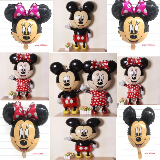 Disney Mickey/Minnie Mouse Giant Foil Balloons Kids Birthday Pannu Design Baloon