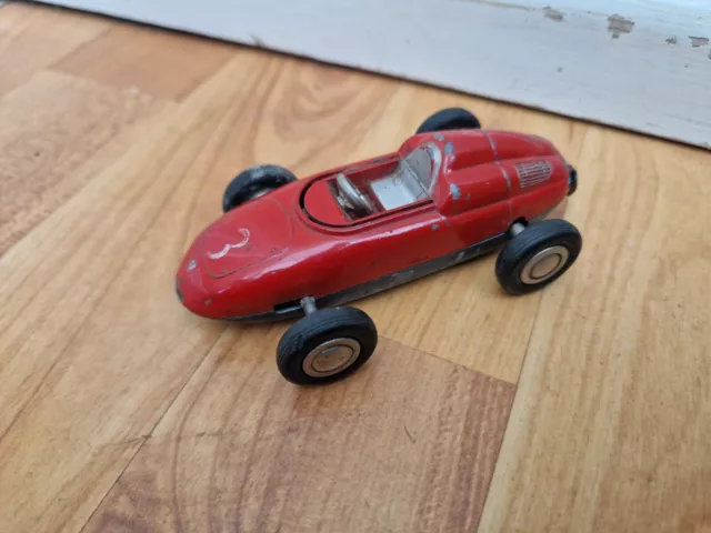 Vintage Schuco Micro Racer 1037 Porsche Formula 2 Toy Car West Germany