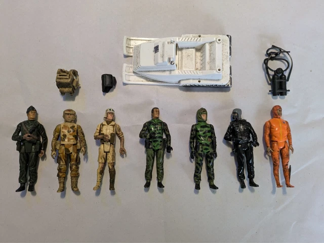 VINTAGE ACTION FORCE Figures and Vehicle (Palitoy 1980s) £6.81 ...