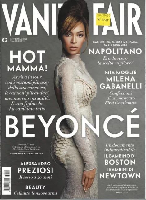 Beyonce Vanity Fair Magazine Italia Italy 5/1/13