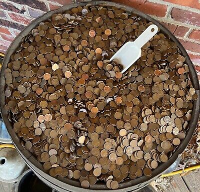 Bags Of Wheat Pennies From Old Kentucky Whiskey Barrel Hoard - Estate Find!
