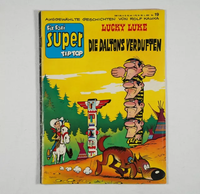 Fix und Foxi Super Tip Top Nr. 19, Lucky Luke, Z1-2 (1967-1970)