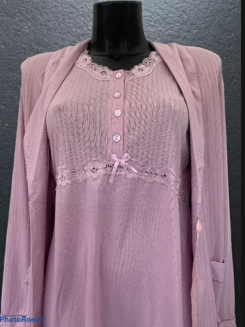 VESTAGLIA E CAMICIA da notte coordinato Cotone EUR 29 99 PicClick IT