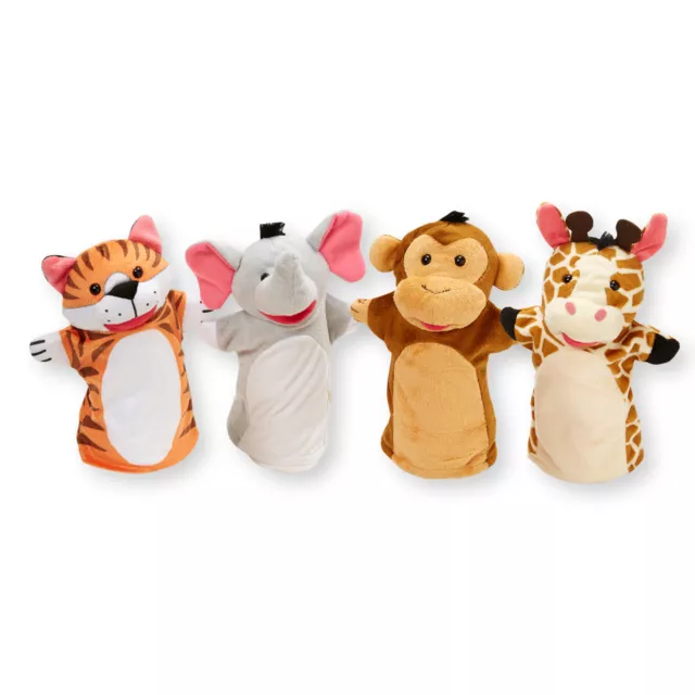 Melissa & Doug - Zoo Friends Hand Puppets from Tates Toyworld