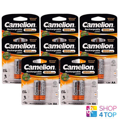 Camelion 4 Camelion Aa Rechargeable Batteries HR6 2300MAH 1.2V 4BL Nimh Orange Neuf 