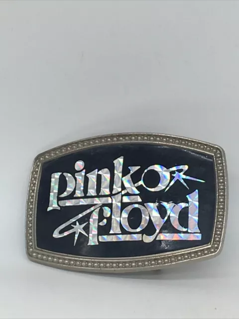 RARE Vintage 70'S PINK FLOYD Prism Belt Buckle CIP