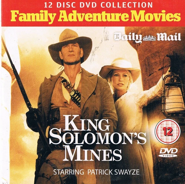KING SOLOMON'S MINES Patrick Swayze Full Film N/Paper 2004 EUR