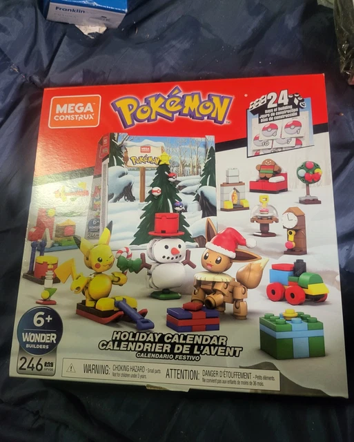 MEGA CONSTRUX POKEMON Holiday Calendar Advent Calendar Building Set 39